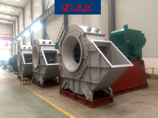 عملکرد پایدار فن سنتریفیوژال صنعتی طراحی ماژولار آهن ریخته شده زیر 600 °C