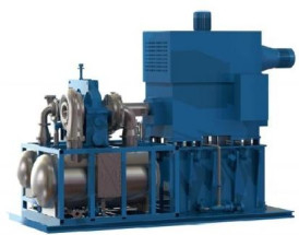 فشار مجدد بخار مکانیکی خنک کننده با هوا 5t/h-33.4t/h