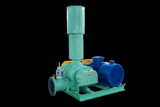 50mm Twin Lobe Roots Blower ظرفیت 9.8-196kpa افزایش 0-80.C محدوده دما