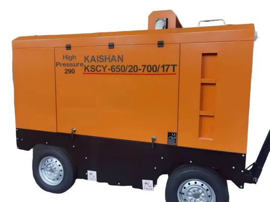 کمپرسور هوا پیچ قابل حمل 0.5-2.5Mpa دیزل/برقی صنعتی