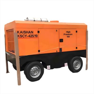 کمپرسور هوا پیچ قابل حمل 0.5-2.5Mpa دیزل / الکتریکی 50-400HP