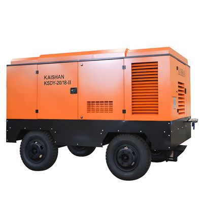 کمپرسورهای هوا صنعتی متحرک برای کاربردهای سنگین و ظرفیت بالا