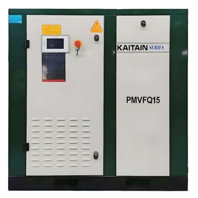 Micro oil screw air compressor with excellent performance and durability